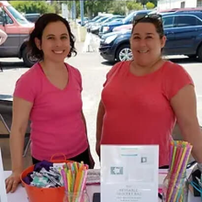 Dana and friend open an online store called Green Girl Living